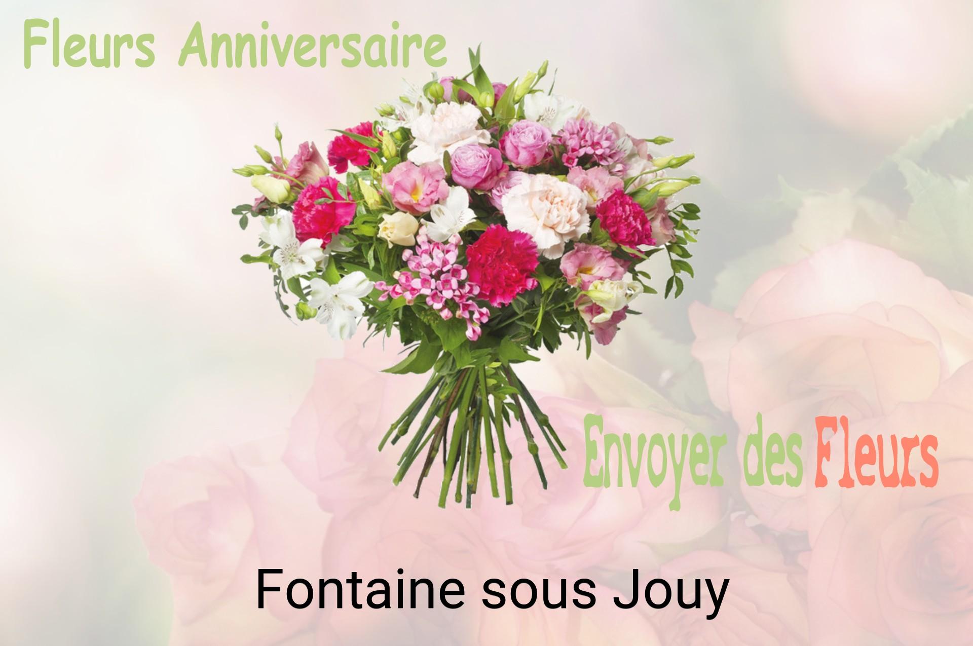 Bouquet de fleurs d’anniversaire livré à Fontaine-sous-Jouy